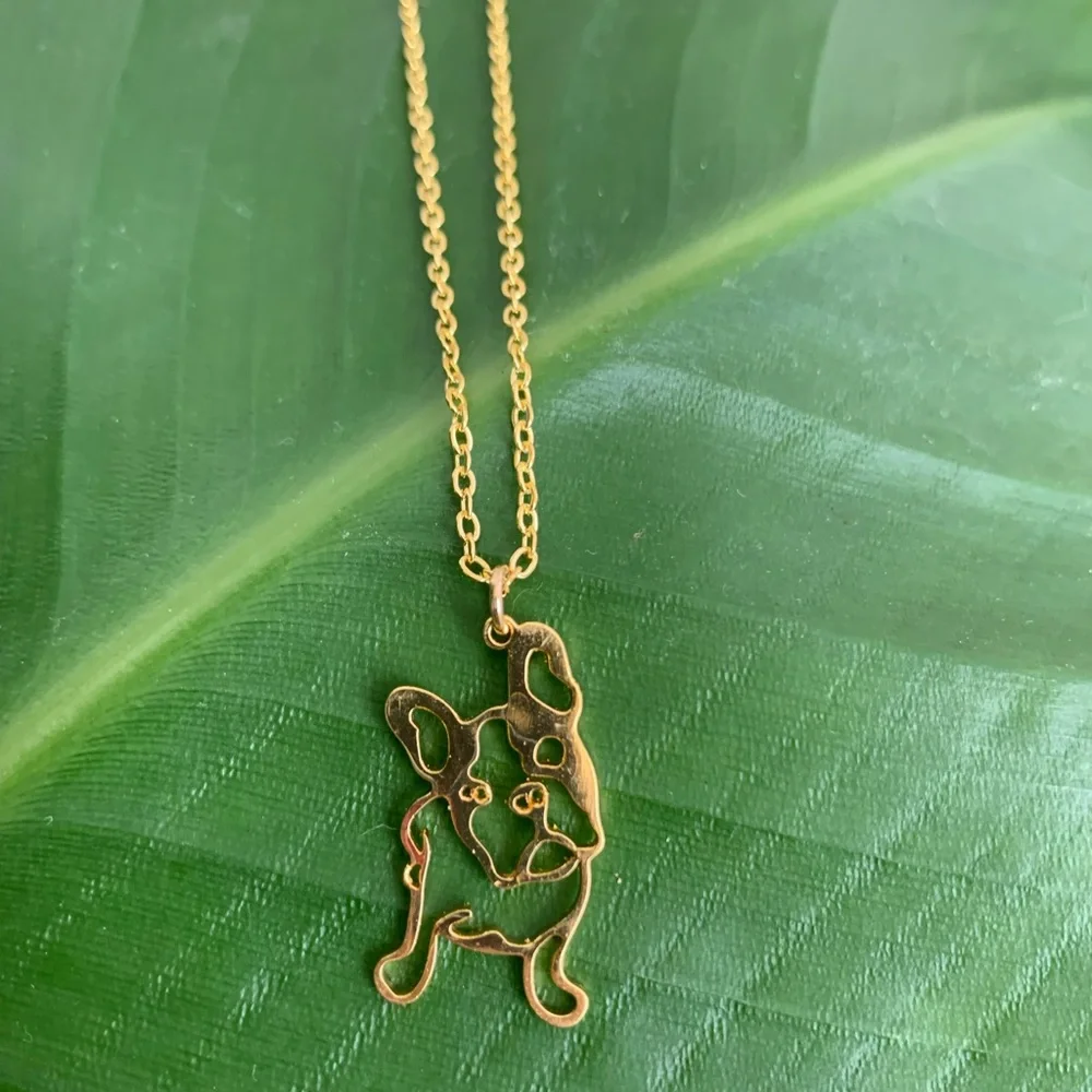 ALL FOR $5.French Bull Dog Necklaces. - Picture 4 of 4